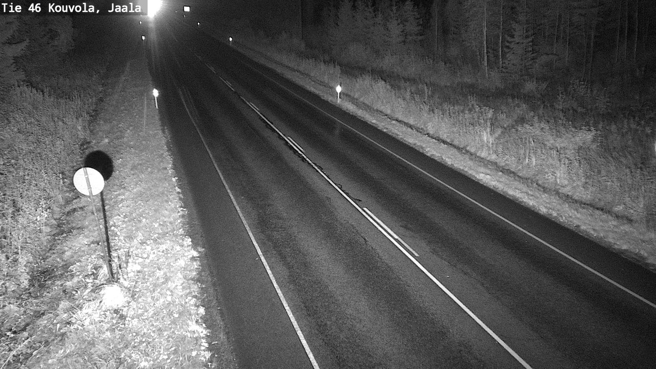 Weather Camera Image Road 46 Kouvola, Jaala, Kouvola, Kymenlaakso