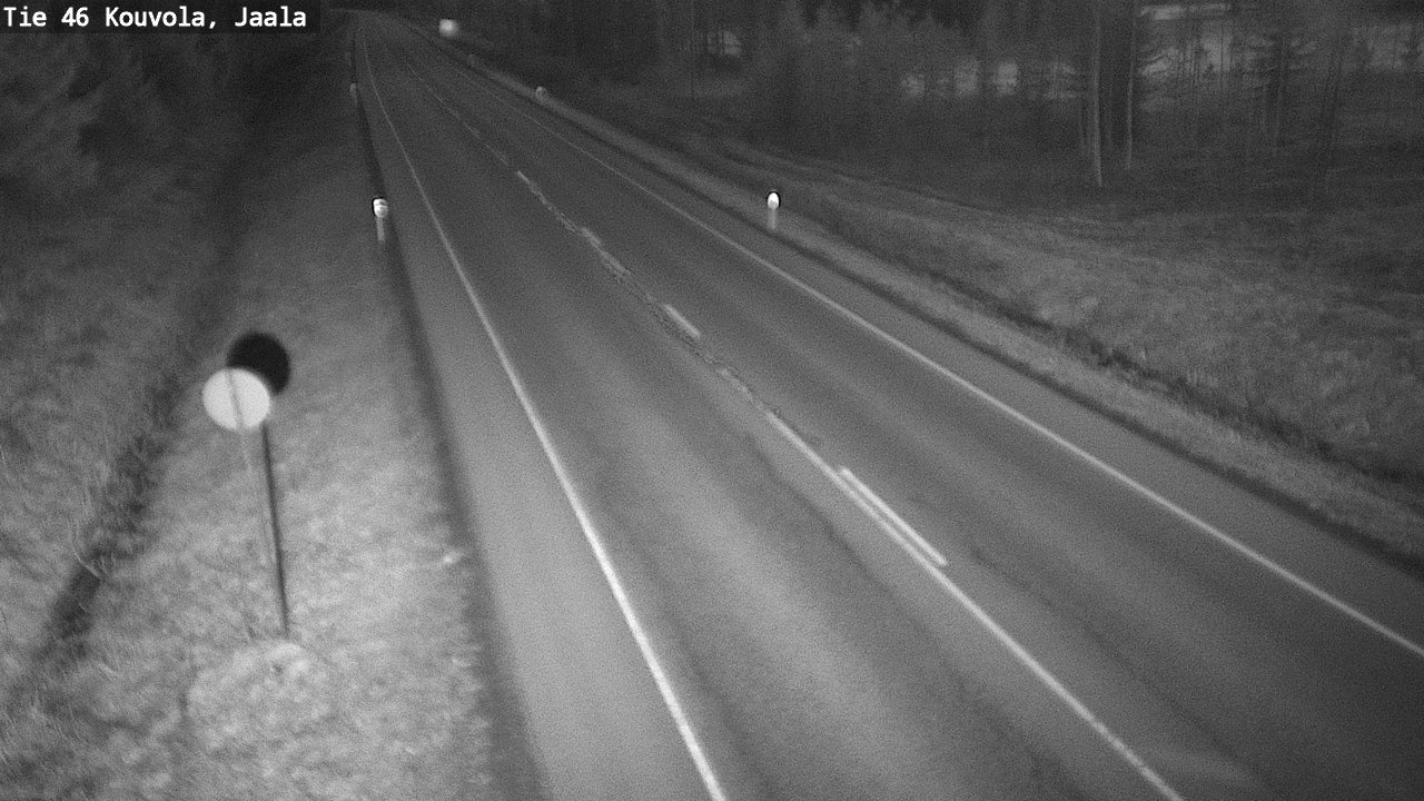 Weather Camera Image Road 46 Kouvola, Jaala, Kouvola, Kymenlaakso