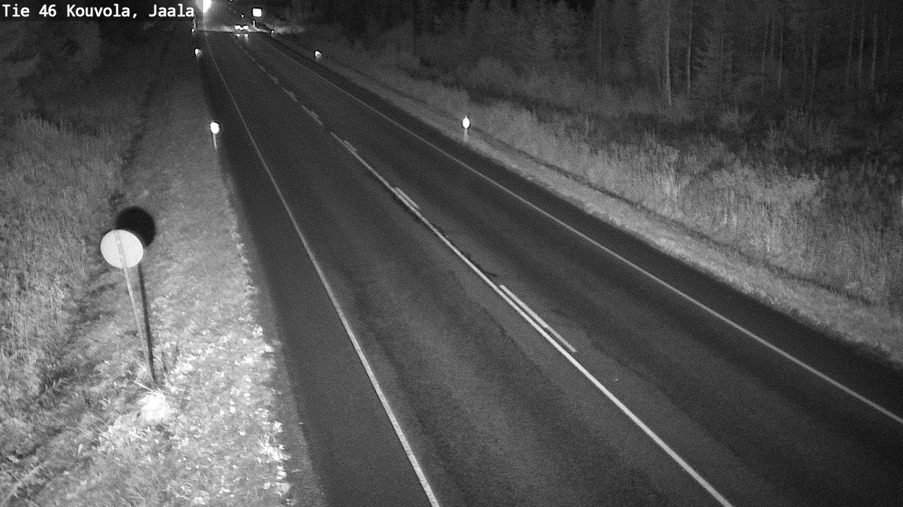 Weather Camera Image Road 46 Kouvola, Jaala, Kouvola, Kymenlaakso