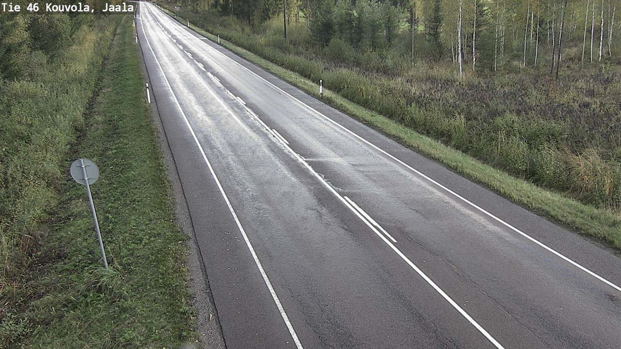Weather Camera Image Road 46 Kouvola, Jaala, Kouvola, Kymenlaakso