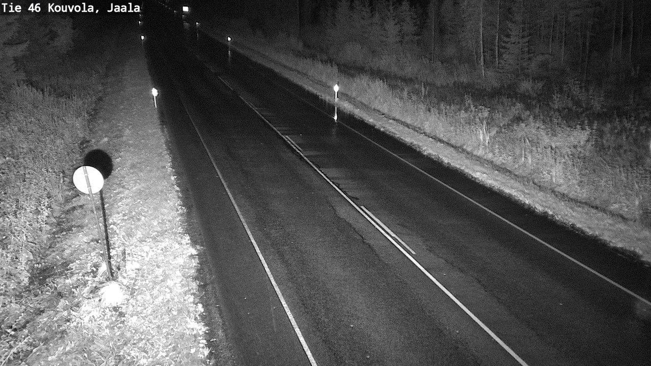 Weather Camera Image Road 46 Kouvola, Jaala, Kouvola, Kymenlaakso