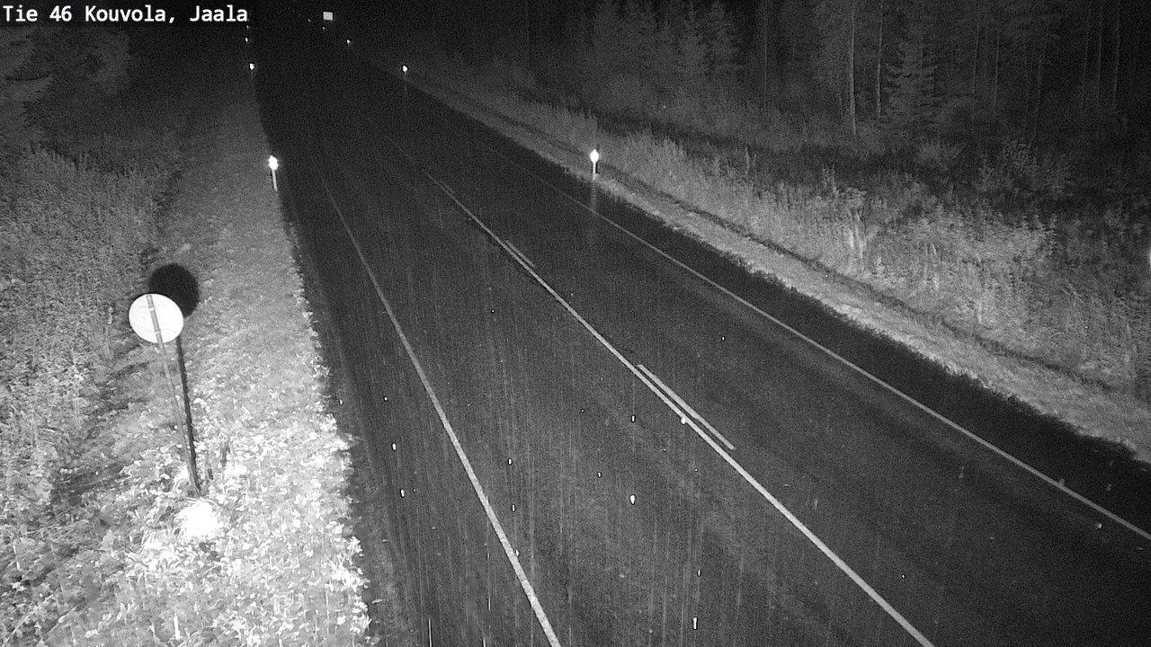 Weather Camera Image Road 46 Kouvola, Jaala, Kouvola, Kymenlaakso