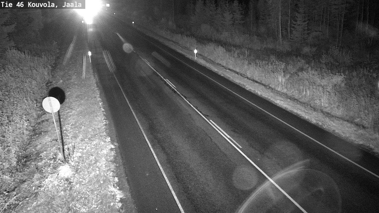 Weather Camera Image Road 46 Kouvola, Jaala, Kouvola, Kymenlaakso