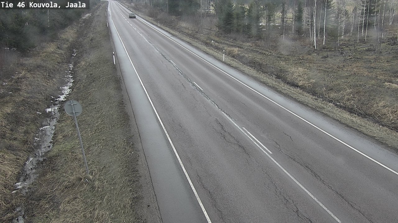 Weather Camera Image Road 46 Kouvola, Jaala, Kouvola, Kymenlaakso