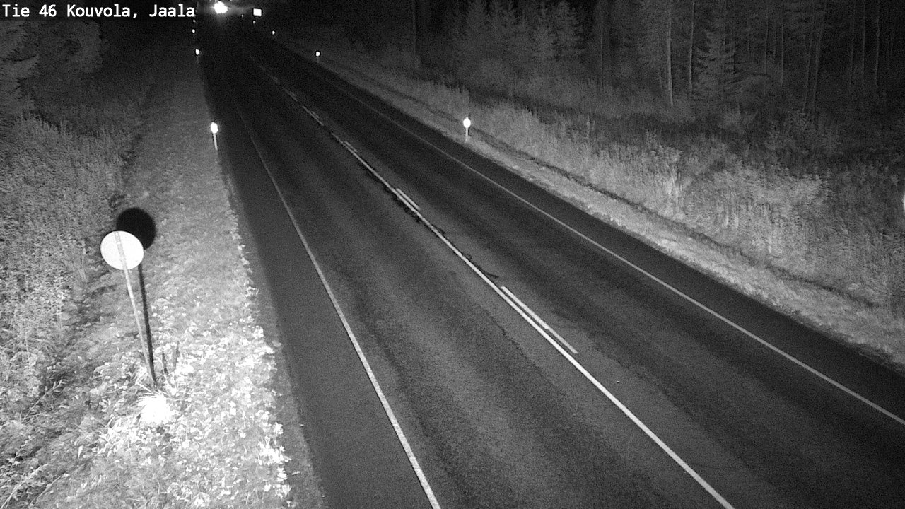 Weather Camera Image Road 46 Kouvola, Jaala, Kouvola, Kymenlaakso