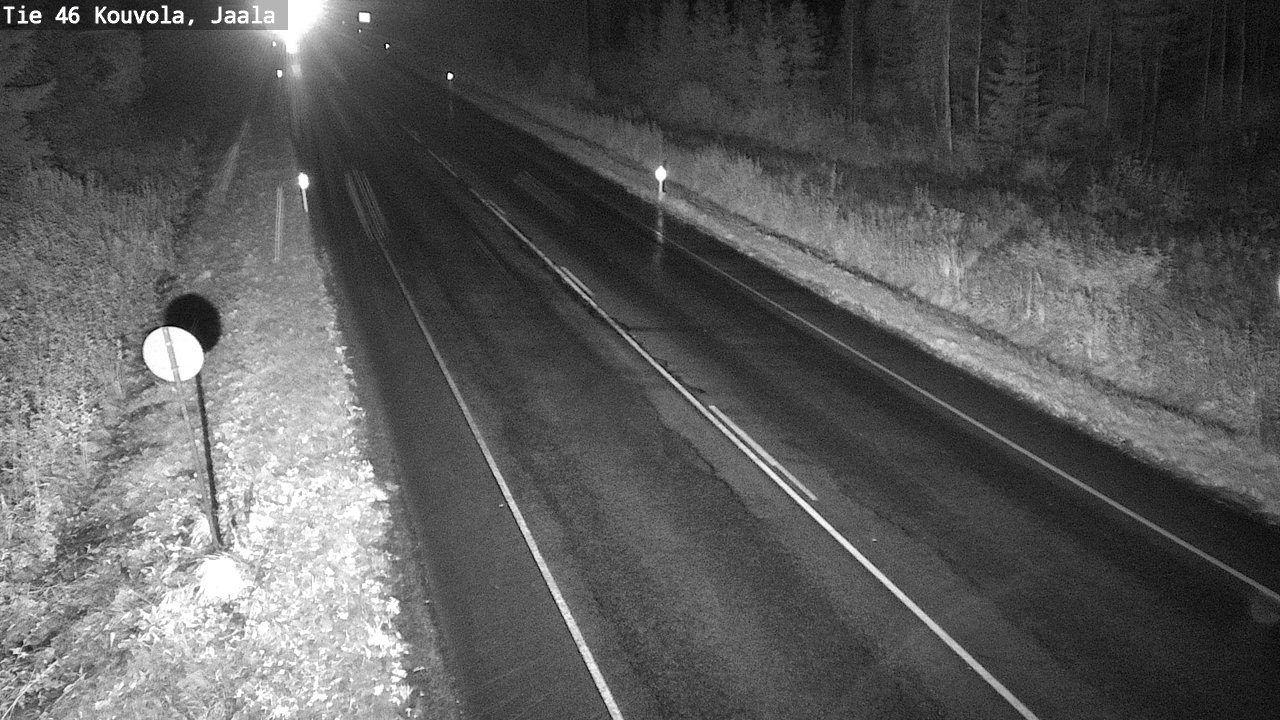 Weather Camera Image Road 46 Kouvola, Jaala, Kouvola, Kymenlaakso