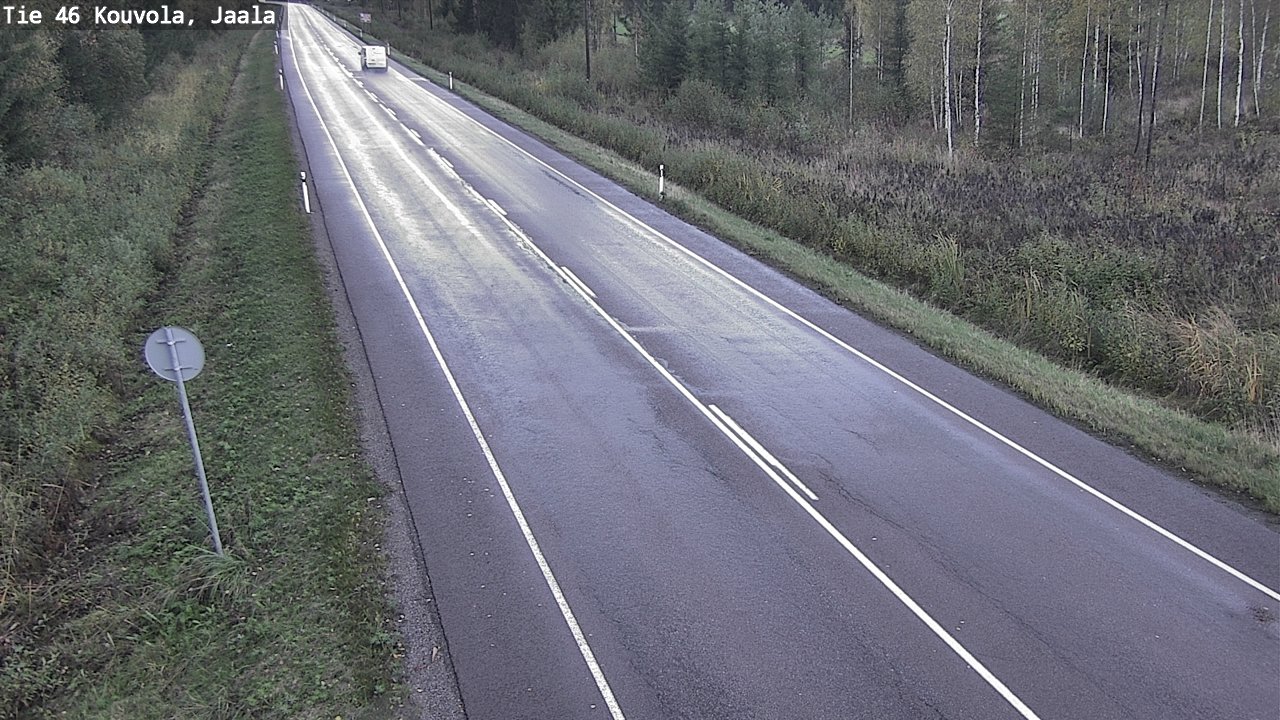 Weather Camera Image Väg 46 Kouvola, Jaala, Kouvola, Kymenlaakso