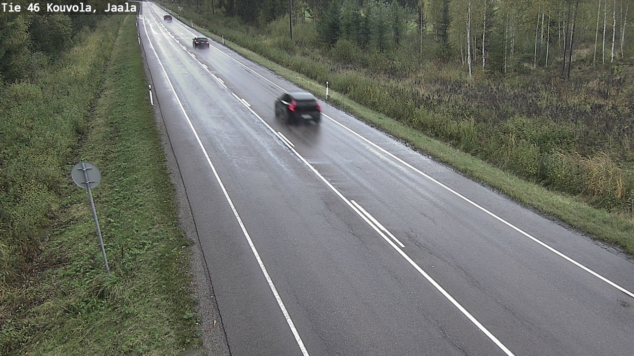 Weather Camera Image Road 46 Kouvola, Jaala, Kouvola, Kymenlaakso
