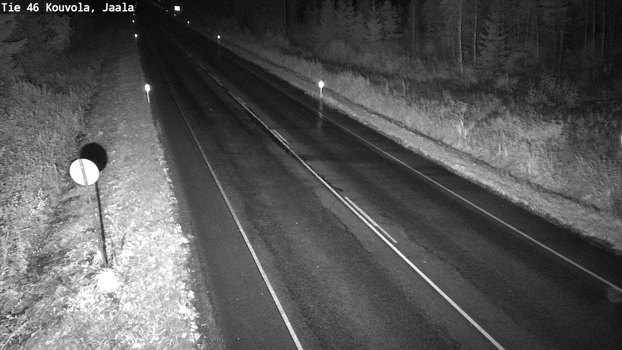 Weather Camera Image Road 46 Kouvola, Jaala, Kouvola, Kymenlaakso