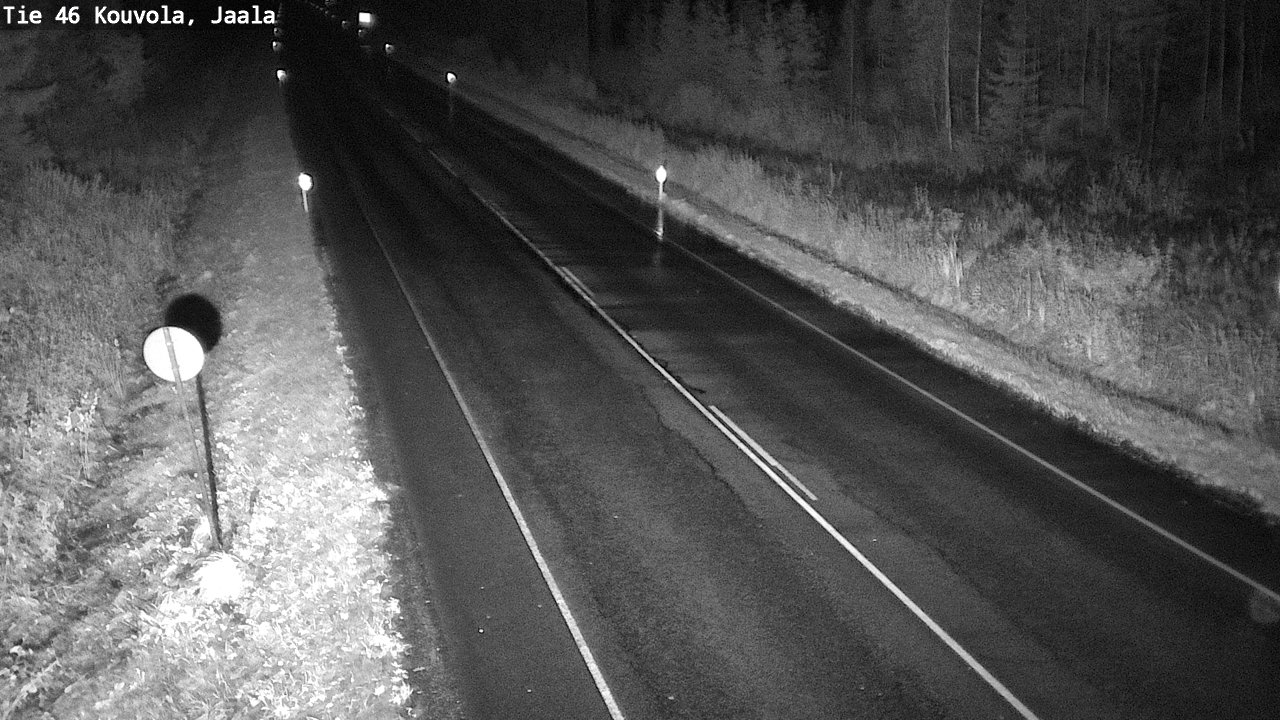 Weather Camera Image Road 46 Kouvola, Jaala, Kouvola, Kymenlaakso