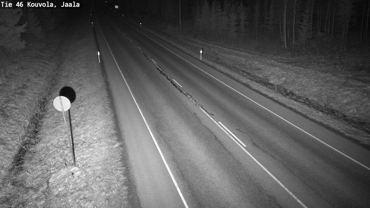 Weather Camera Image Väg 46 Kouvola, Jaala, Kouvola, Kymenlaakso
