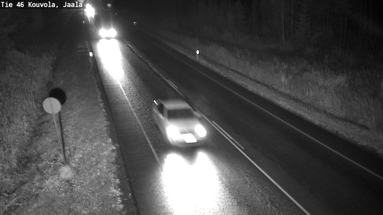 Weather Camera Image Road 46 Kouvola, Jaala, Kouvola, Kymenlaakso