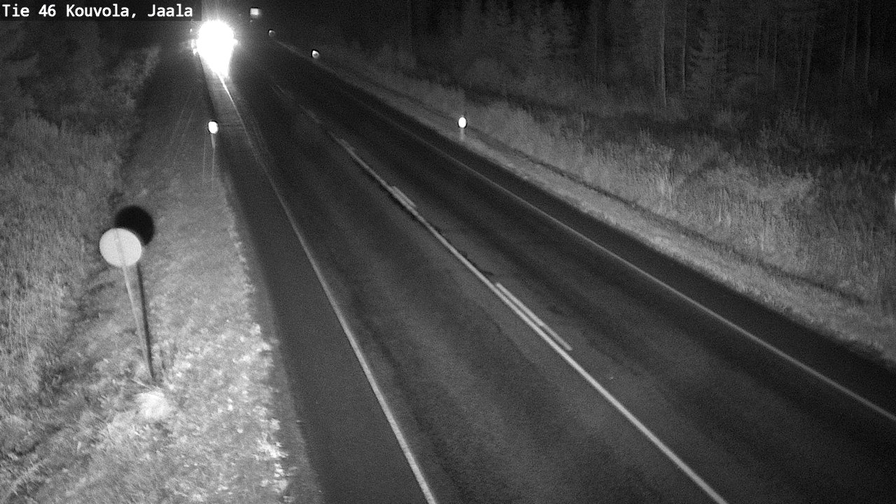Weather Camera Image Road 46 Kouvola, Jaala, Kouvola, Kymenlaakso