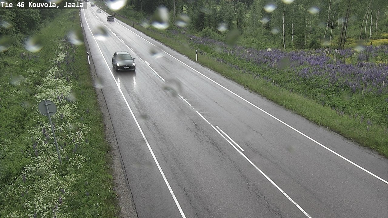 Weather Camera Image Väg 46 Kouvola, Jaala, Kouvola, Kymenlaakso