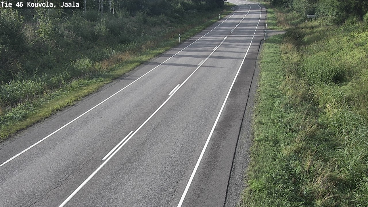 Weather Camera Image Väg 46 Kouvola, Jaala, Kouvola, Kymenlaakso