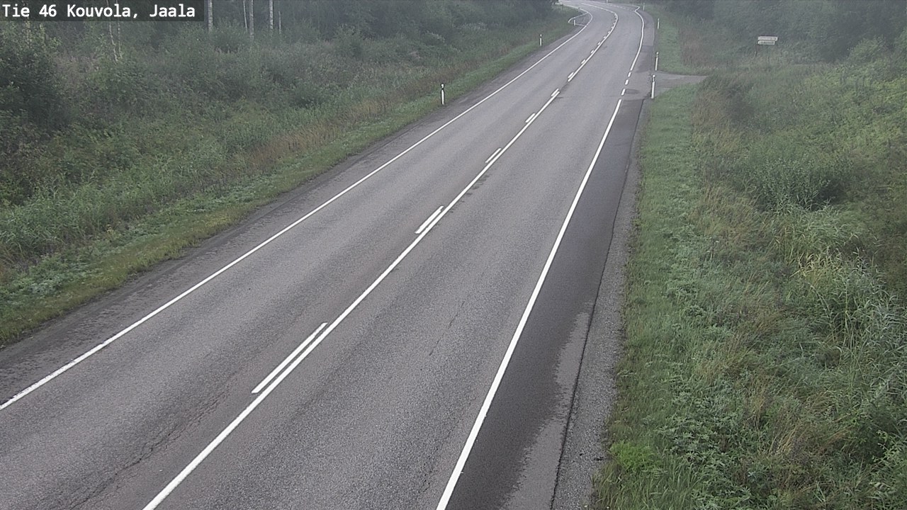 Weather Camera Image Road 46 Kouvola, Jaala, Kouvola, Kymenlaakso