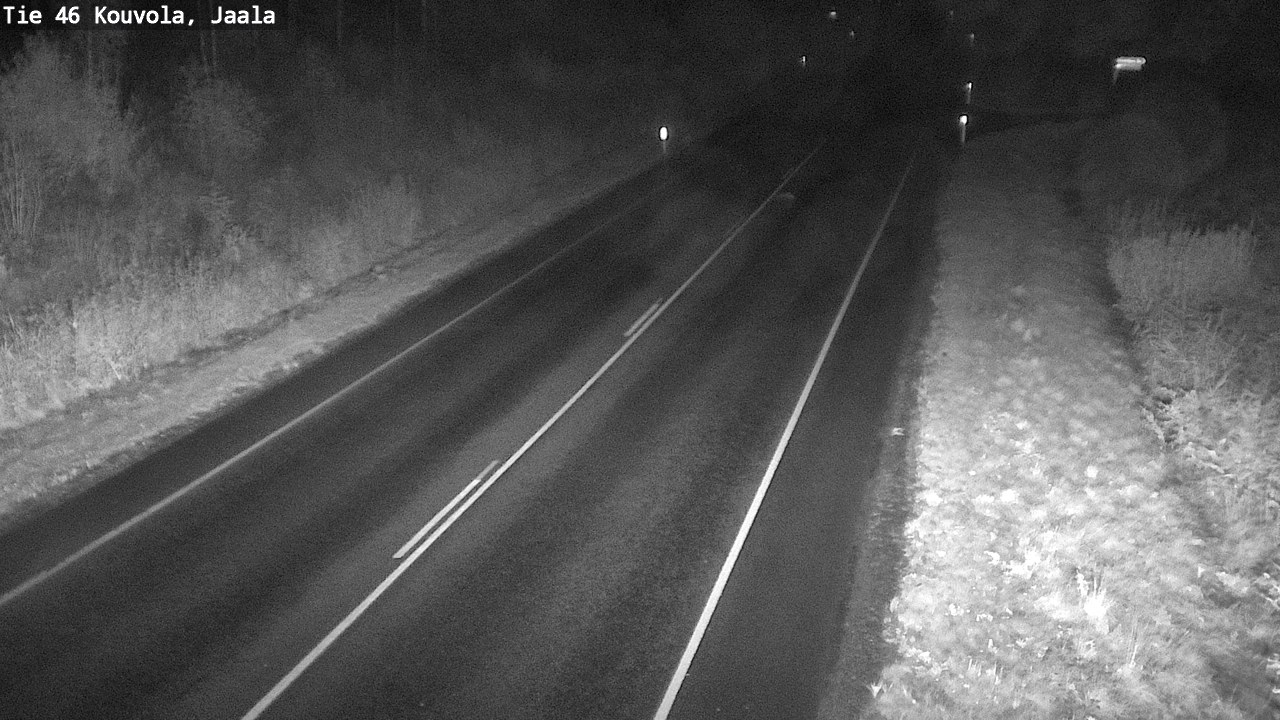 Weather Camera Image Road 46 Kouvola, Jaala, Kouvola, Kymenlaakso