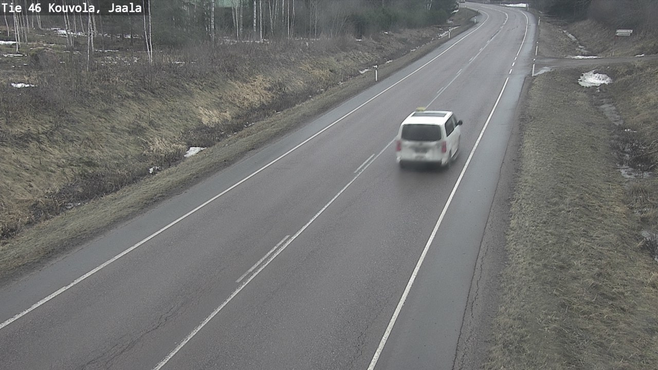 Weather Camera Image Road 46 Kouvola, Jaala, Kouvola, Kymenlaakso