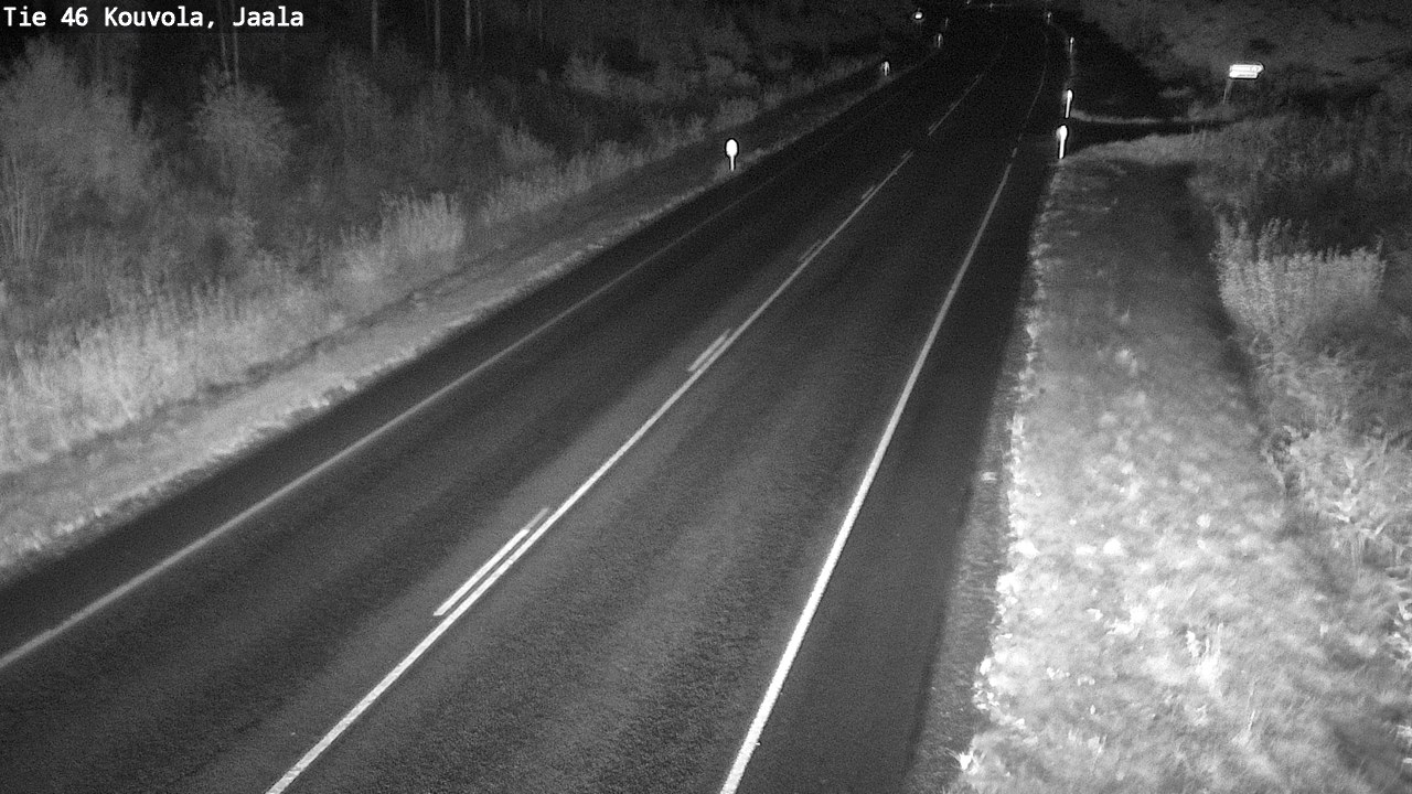 Weather Camera Image Road 46 Kouvola, Jaala, Kouvola, Kymenlaakso