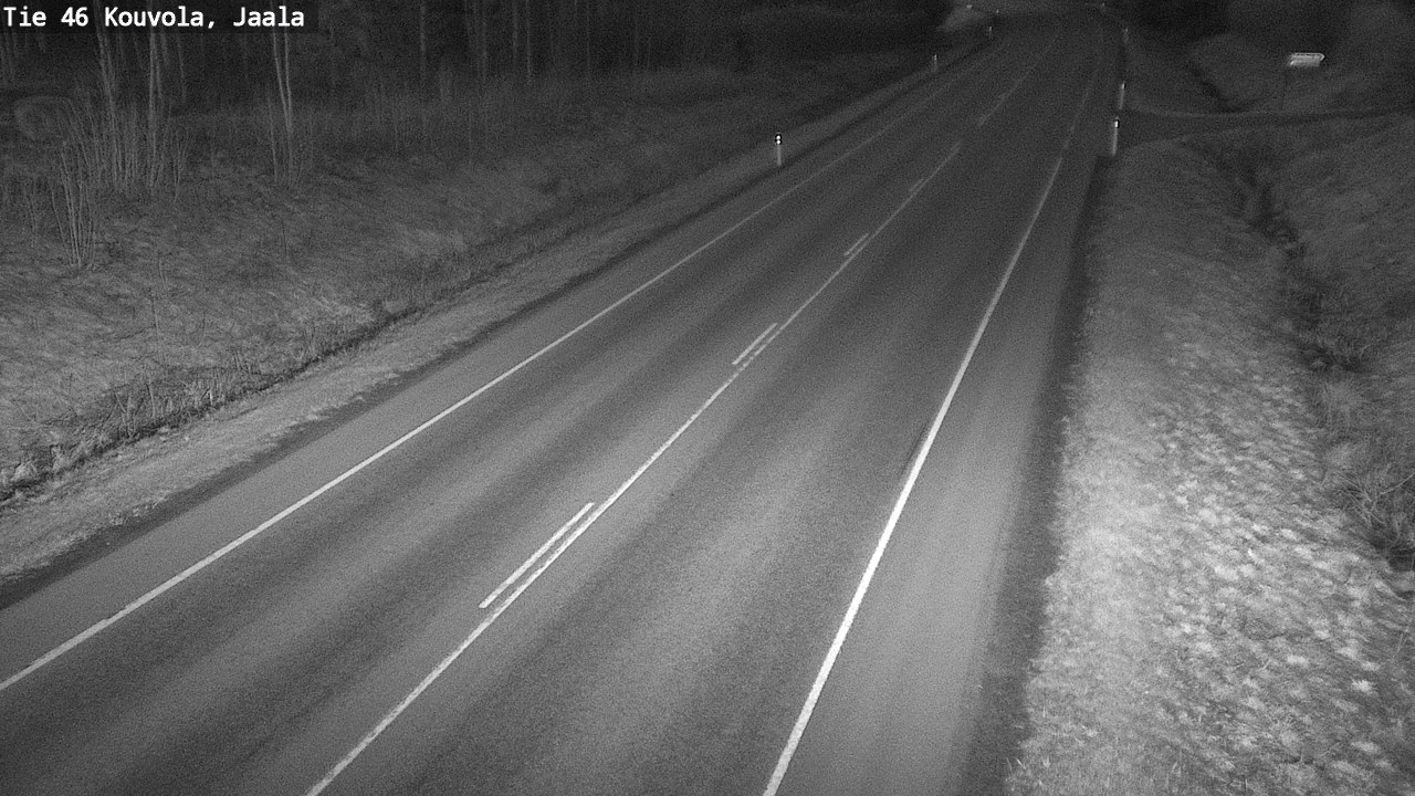 Weather Camera Image Road 46 Kouvola, Jaala, Kouvola, Kymenlaakso