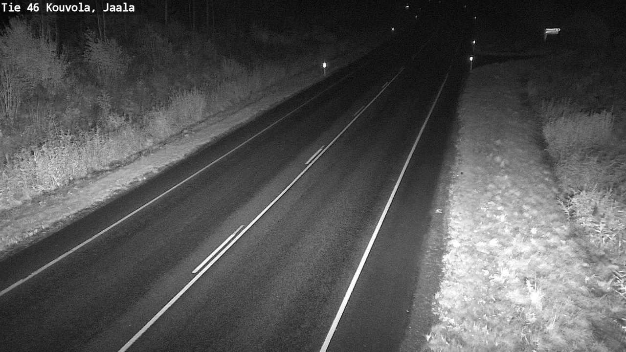 Weather Camera Image Road 46 Kouvola, Jaala, Kouvola, Kymenlaakso