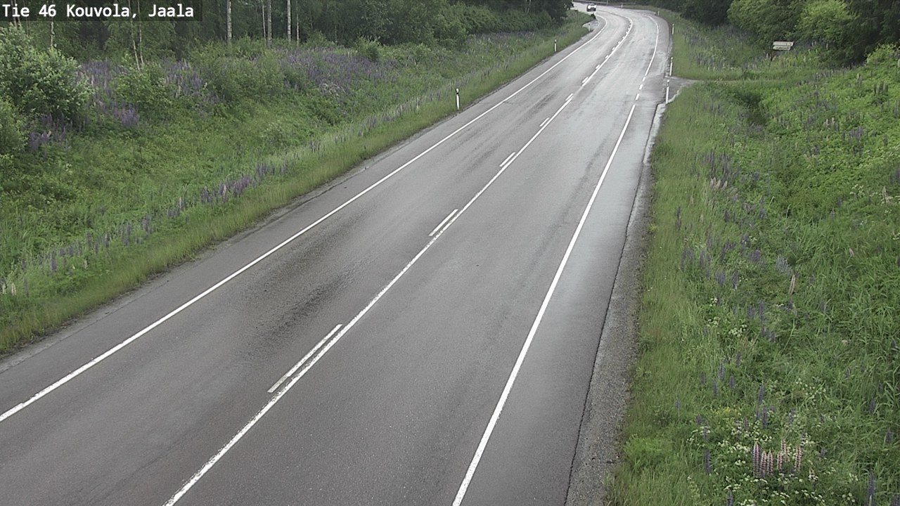 Weather Camera Image Väg 46 Kouvola, Jaala, Kouvola, Kymenlaakso