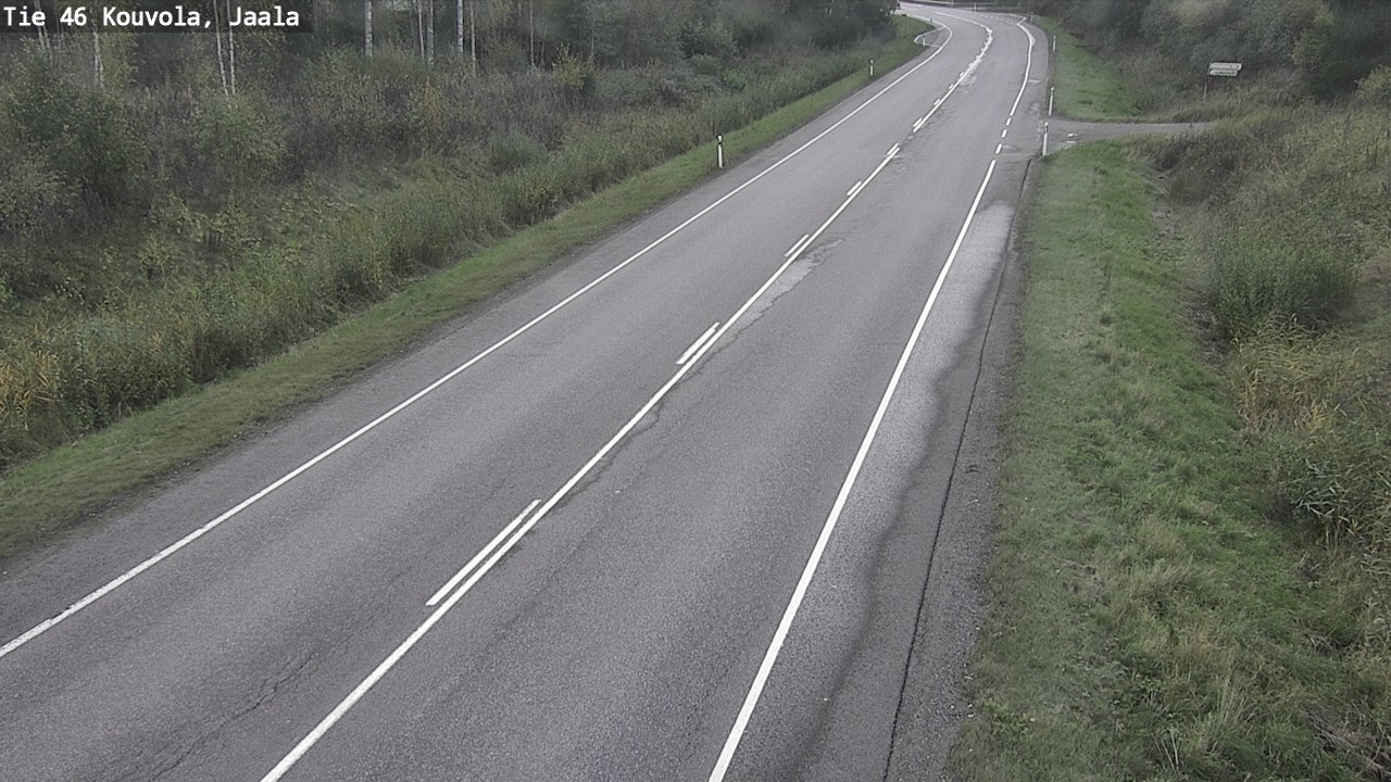 Weather Camera Image Road 46 Kouvola, Jaala, Kouvola, Kymenlaakso