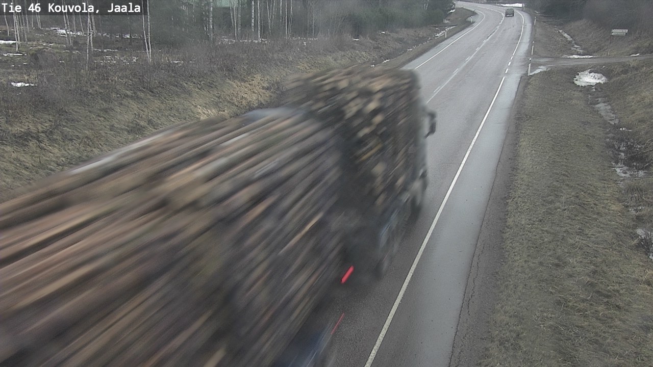Weather Camera Image Road 46 Kouvola, Jaala, Kouvola, Kymenlaakso