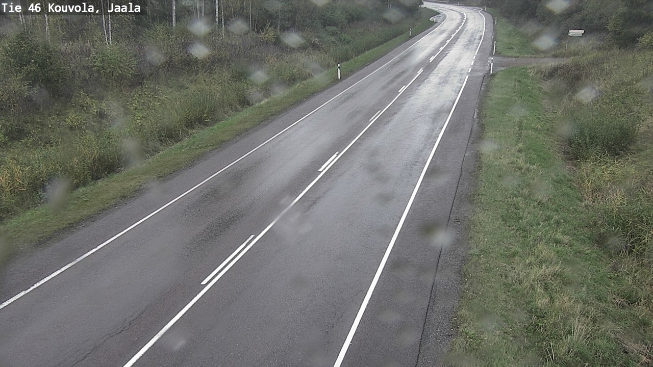 Weather Camera Image Road 46 Kouvola, Jaala, Kouvola, Kymenlaakso