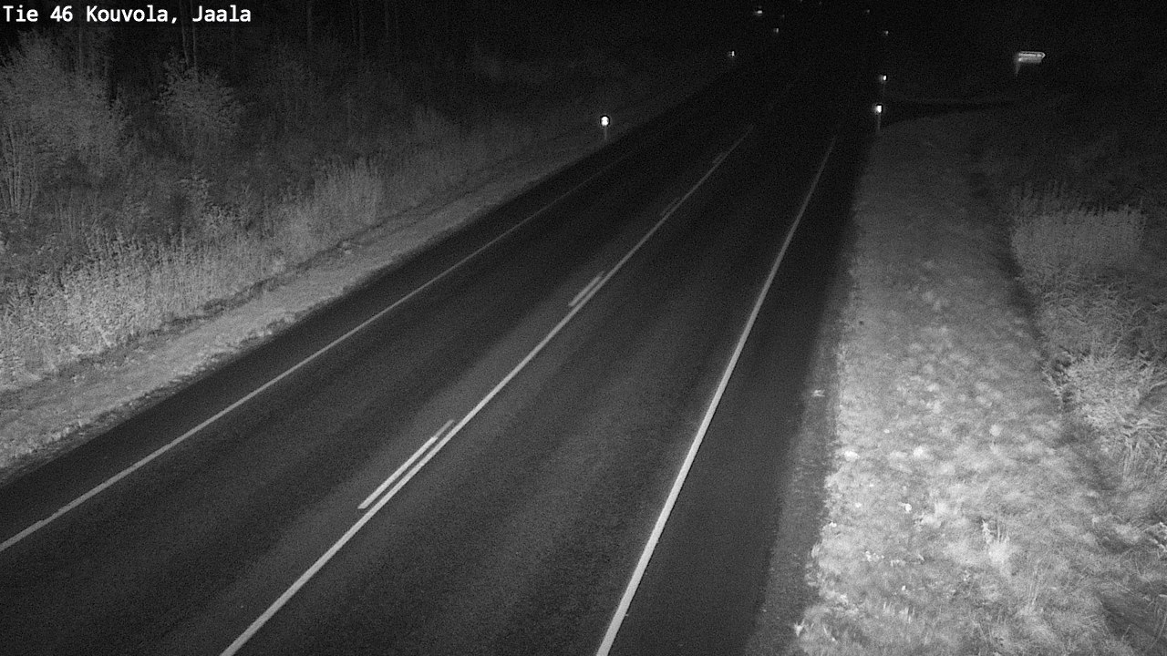 Weather Camera Image Road 46 Kouvola, Jaala, Kouvola, Kymenlaakso