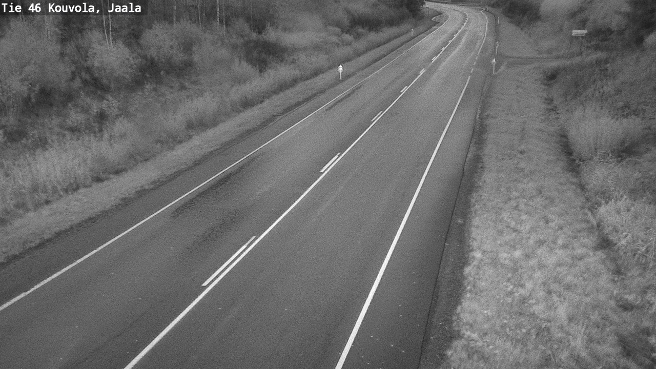 Weather Camera Image Road 46 Kouvola, Jaala, Kouvola, Kymenlaakso
