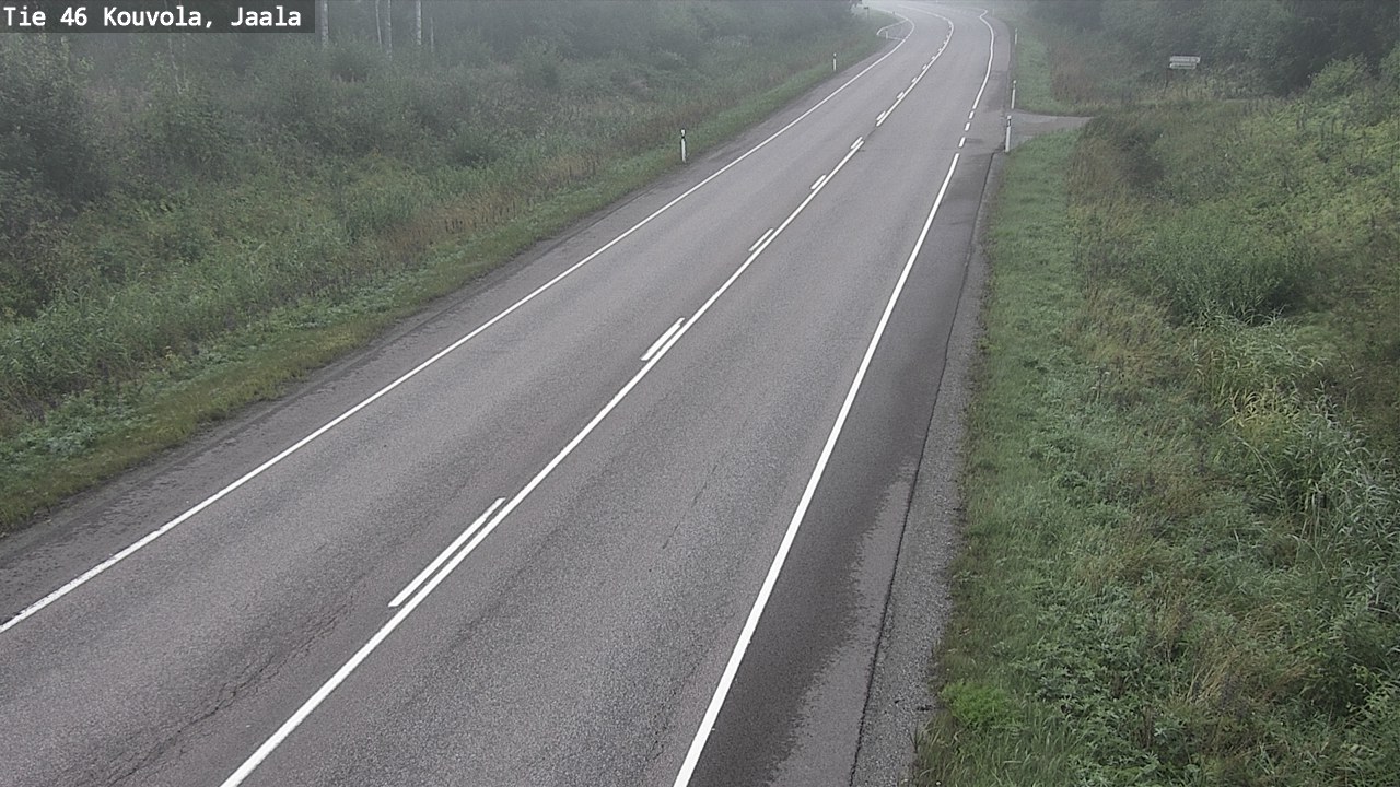 Weather Camera Image Road 46 Kouvola, Jaala, Kouvola, Kymenlaakso