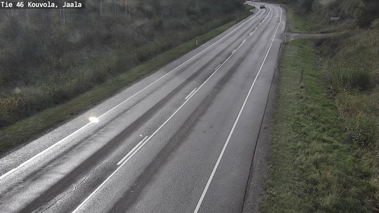 Weather Camera Image Road 46 Kouvola, Jaala, Kouvola, Kymenlaakso