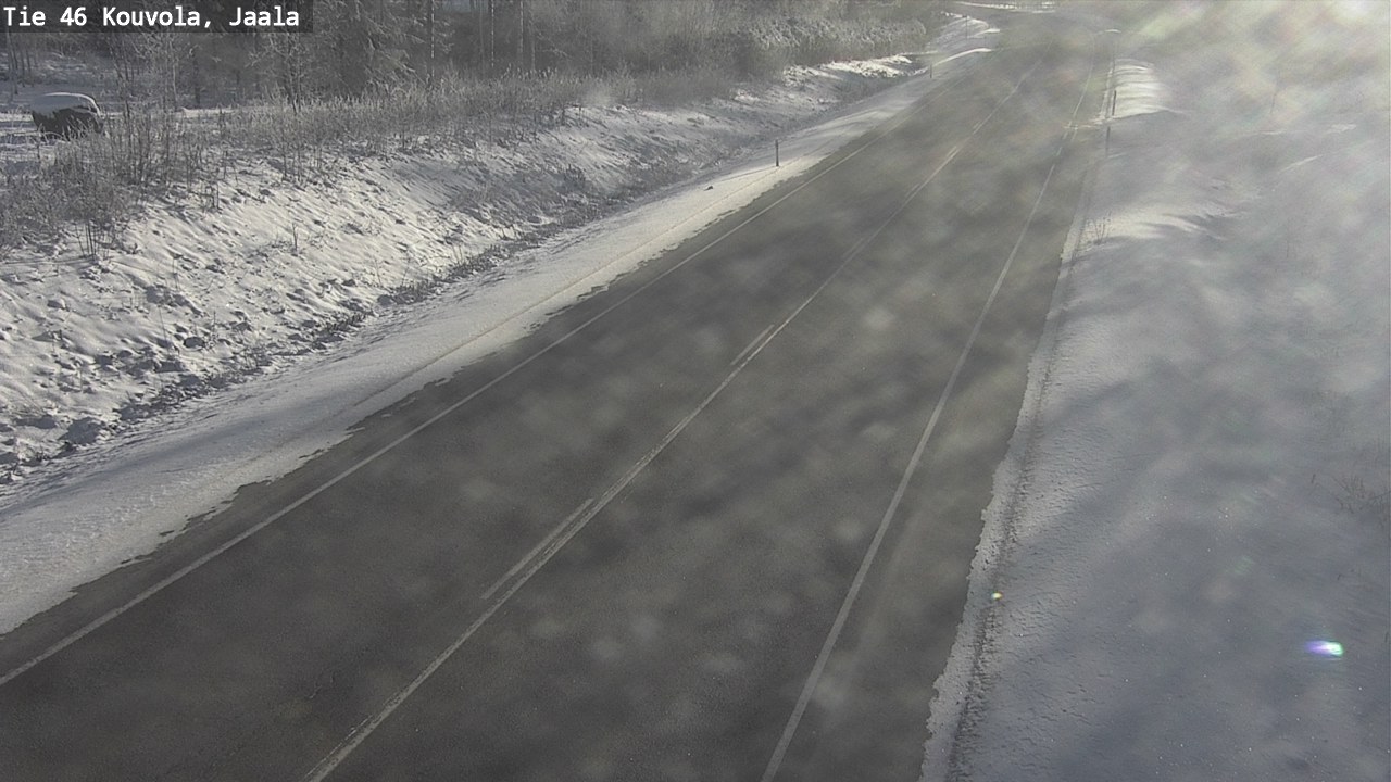 Weather Camera Image Väg 46 Kouvola, Jaala, Kouvola, Kymenlaakso