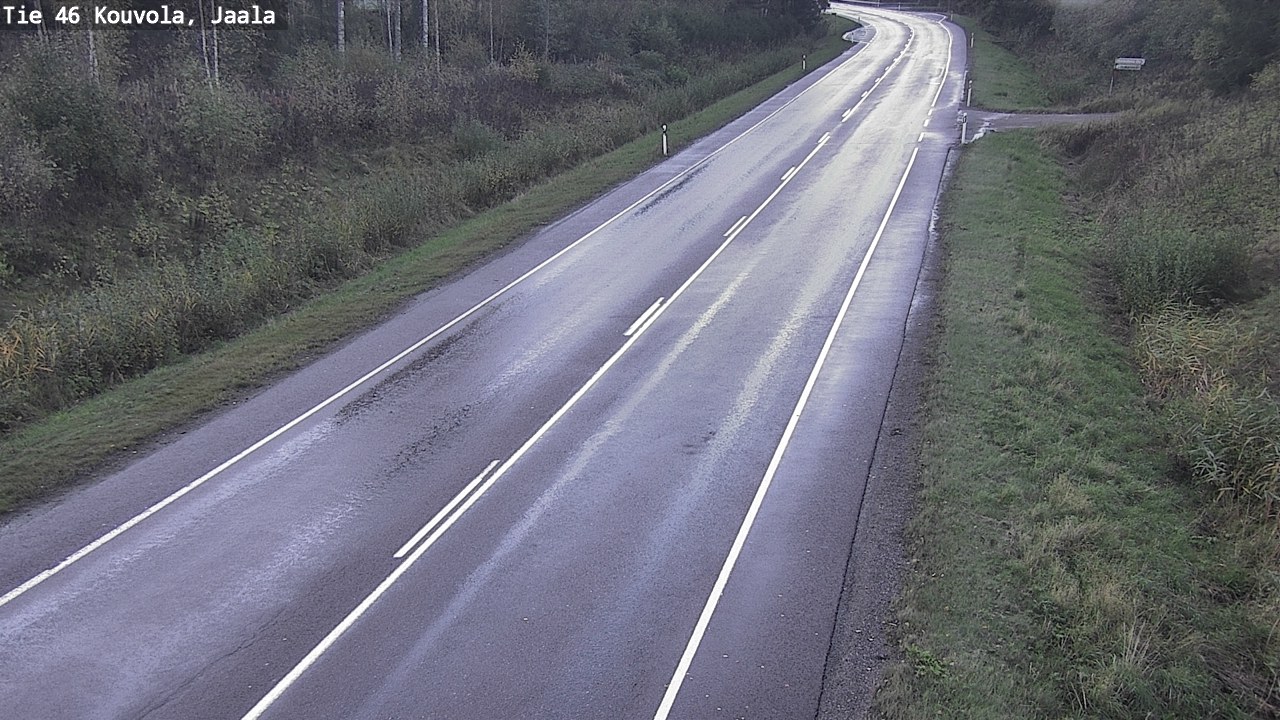 Weather Camera Image Road 46 Kouvola, Jaala, Kouvola, Kymenlaakso