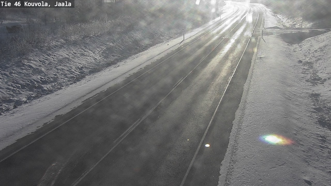 Weather Camera Image Road 46 Kouvola, Jaala, Kouvola, Kymenlaakso