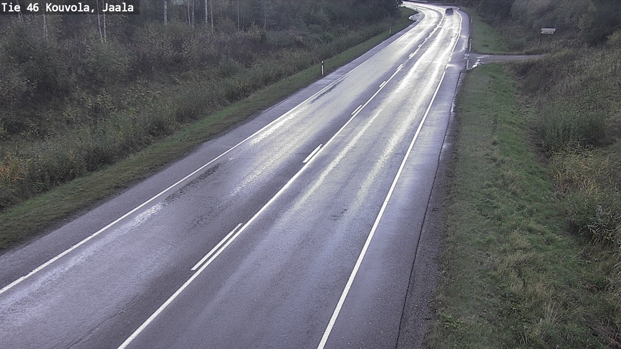 Weather Camera Image Väg 46 Kouvola, Jaala, Kouvola, Kymenlaakso