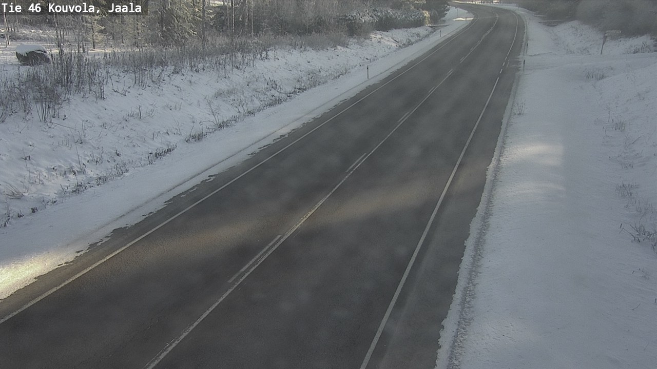 Weather Camera Image Väg 46 Kouvola, Jaala, Kouvola, Kymenlaakso