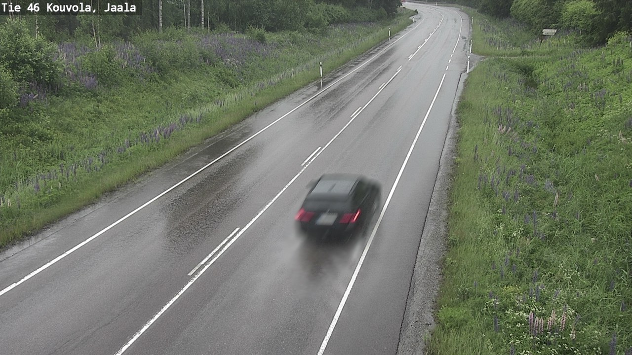 Weather Camera Image Väg 46 Kouvola, Jaala, Kouvola, Kymenlaakso