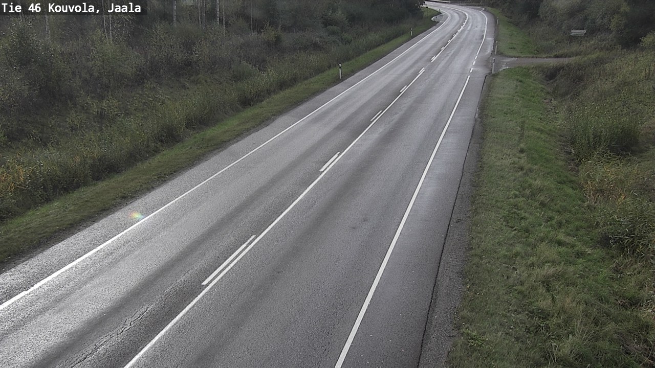 Weather Camera Image Road 46 Kouvola, Jaala, Kouvola, Kymenlaakso