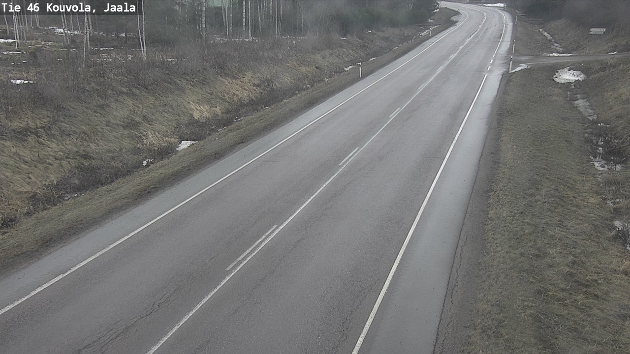 Weather Camera Image Road 46 Kouvola, Jaala, Kouvola, Kymenlaakso