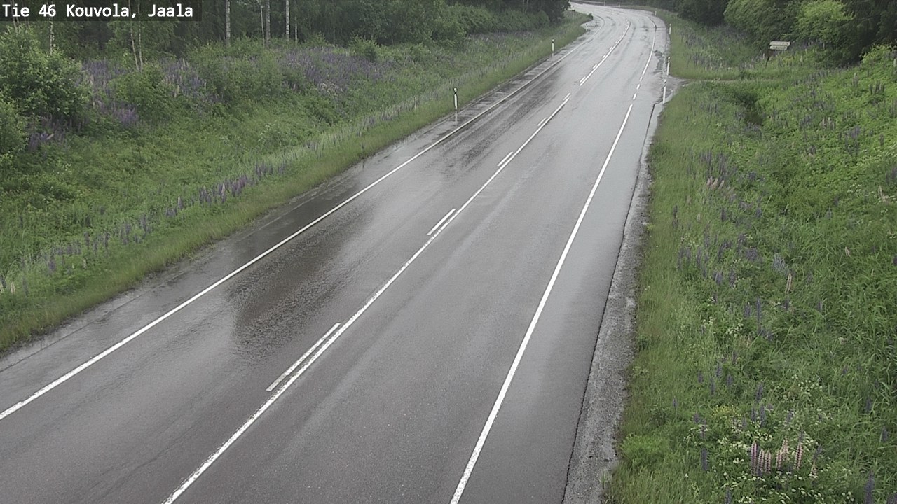 Weather Camera Image Väg 46 Kouvola, Jaala, Kouvola, Kymenlaakso