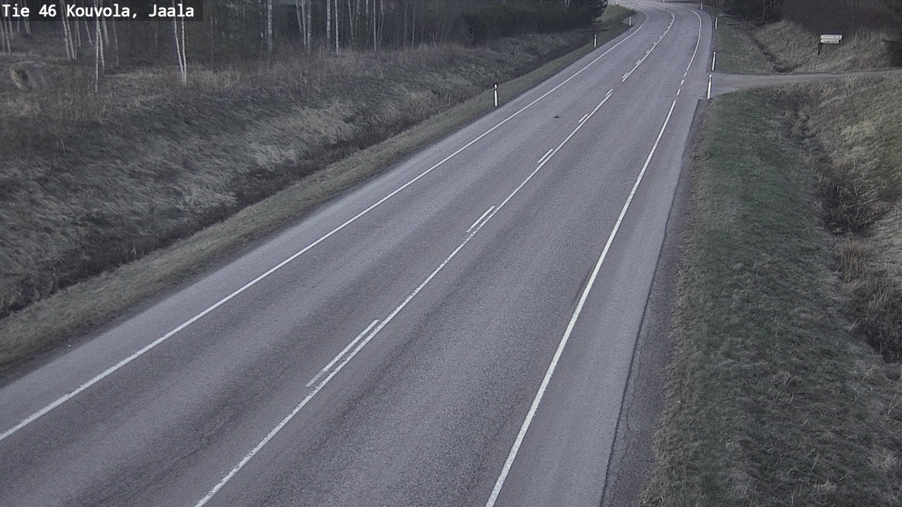 Weather Camera Image Väg 46 Kouvola, Jaala, Kouvola, Kymenlaakso