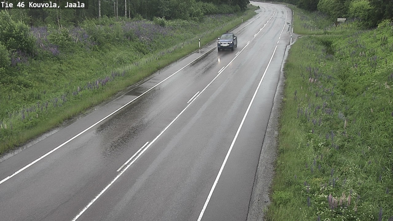 Weather Camera Image Väg 46 Kouvola, Jaala, Kouvola, Kymenlaakso