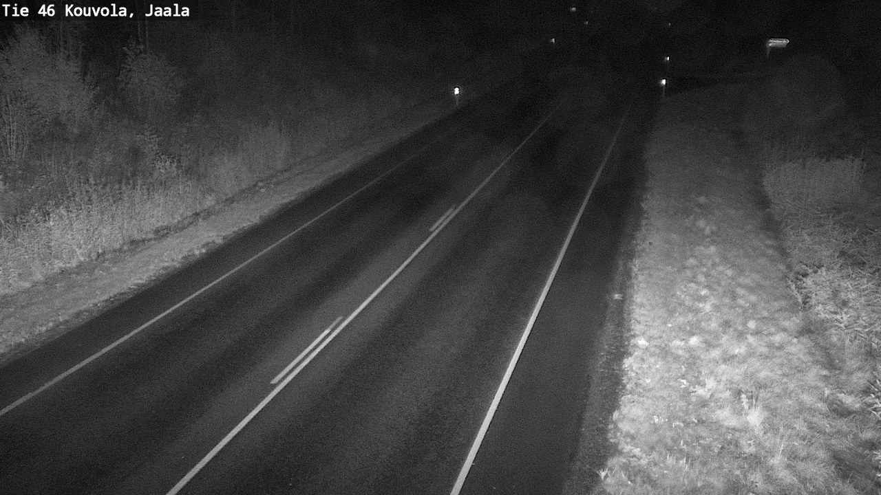 Weather Camera Image Road 46 Kouvola, Jaala, Kouvola, Kymenlaakso