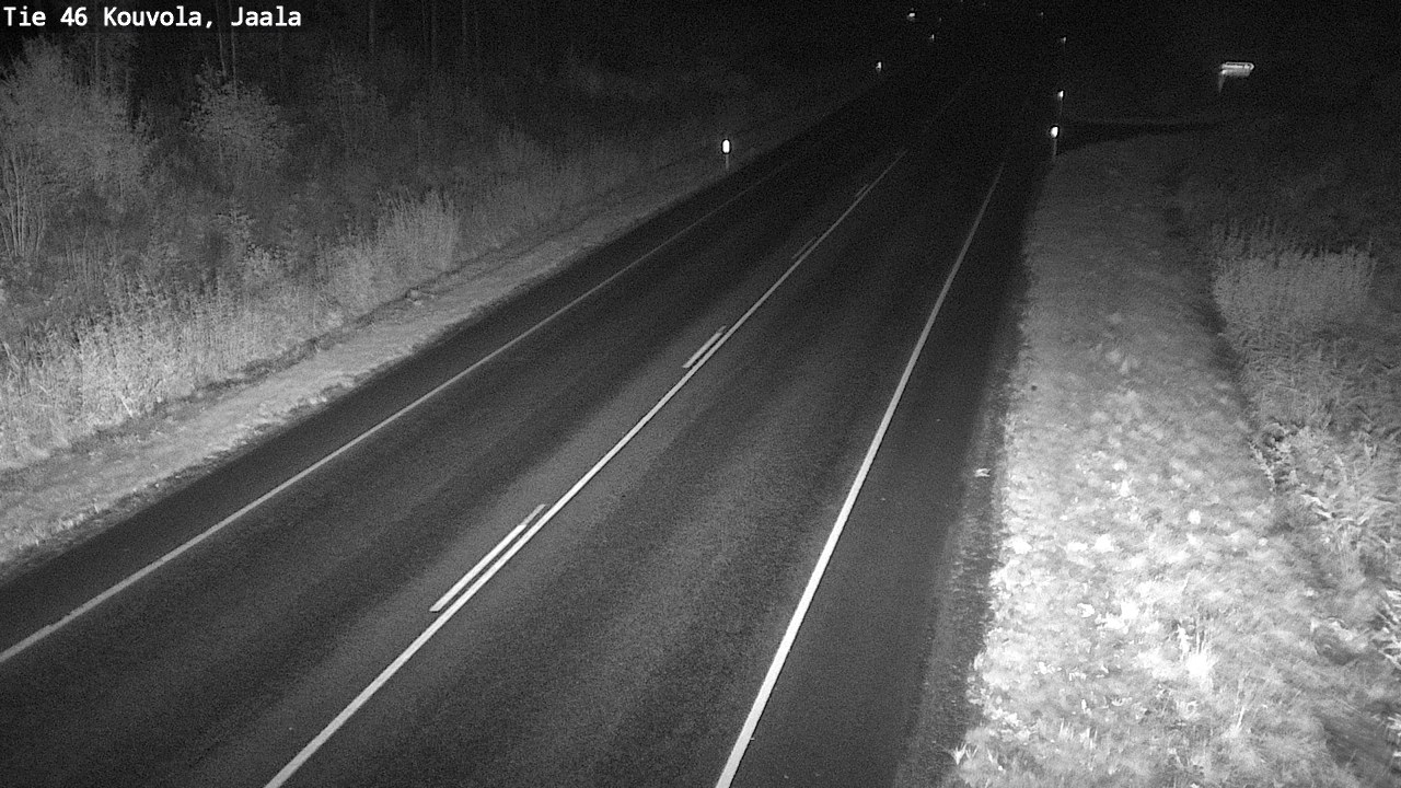 Weather Camera Image Road 46 Kouvola, Jaala, Kouvola, Kymenlaakso