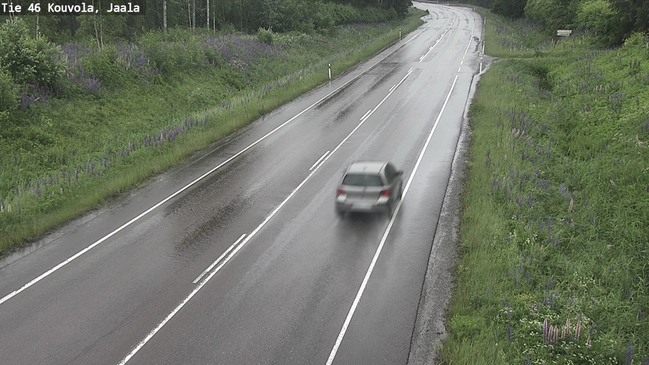Weather Camera Image Väg 46 Kouvola, Jaala, Kouvola, Kymenlaakso