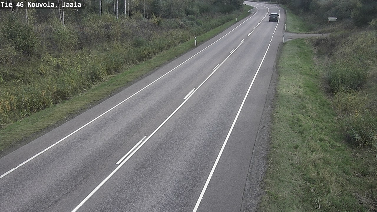 Weather Camera Image Road 46 Kouvola, Jaala, Kouvola, Kymenlaakso