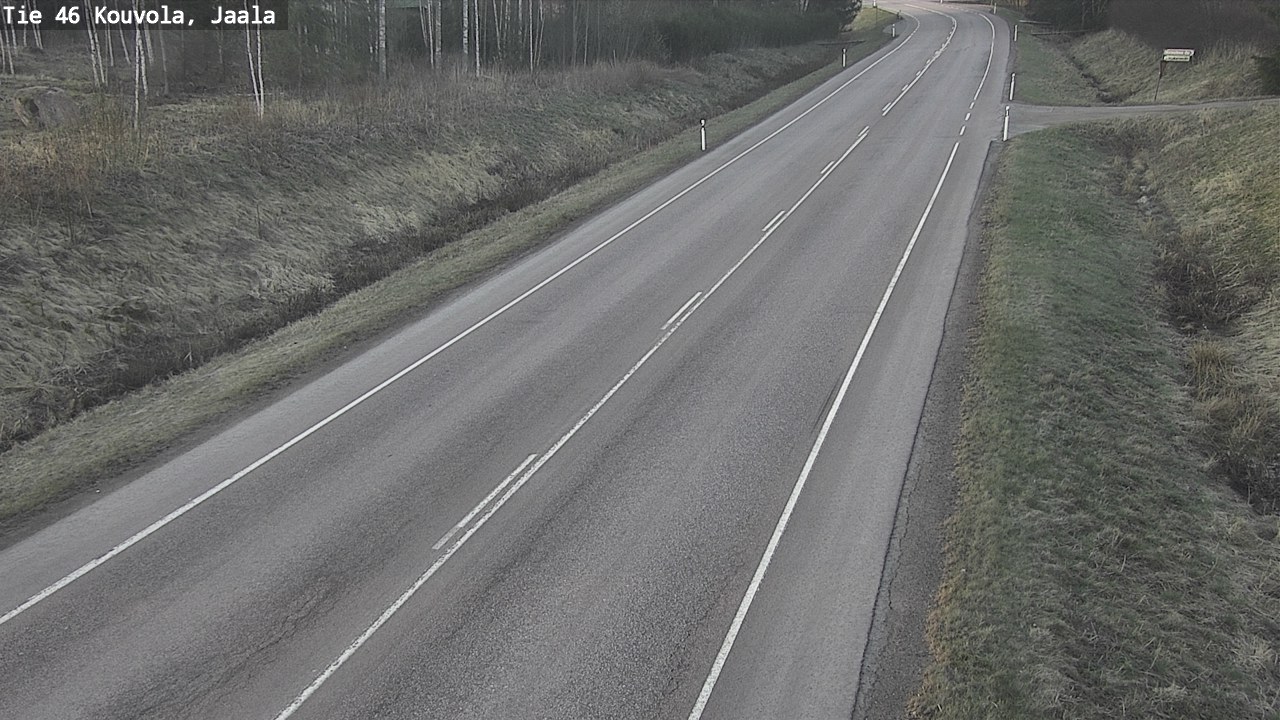 Weather Camera Image Road 46 Kouvola, Jaala, Kouvola, Kymenlaakso