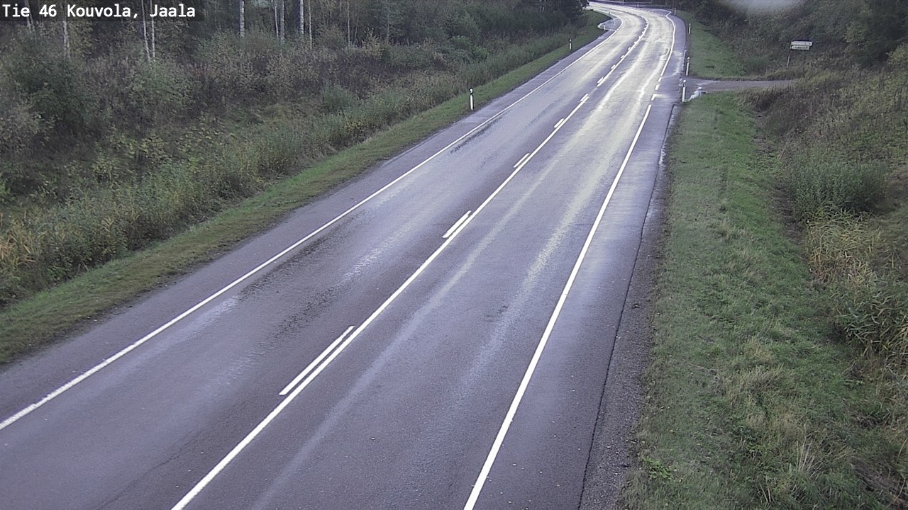 Weather Camera Image Road 46 Kouvola, Jaala, Kouvola, Kymenlaakso